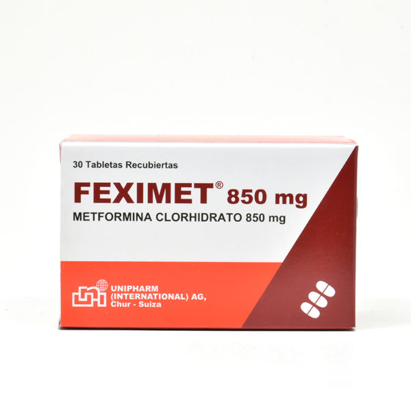 FEXIMET TABLETAS 850MG X 30