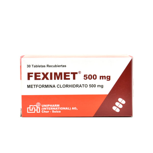 FEXIMET TABLETAS 500MG X 30
