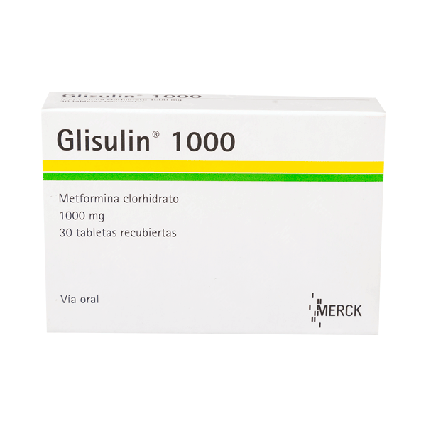 GLISULIN 1000 MG X 30