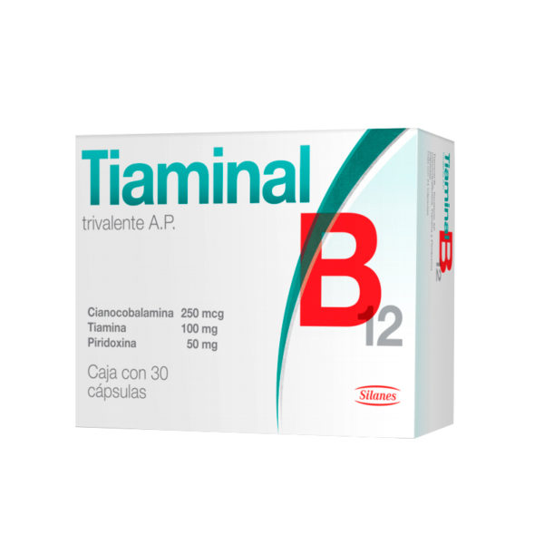 TIAMINAL B-12 TRIVALENTE CAPS  X30